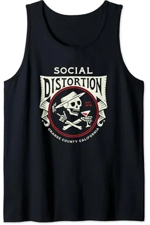 Social Distortion Offizielle Skelly Circle Tank Top