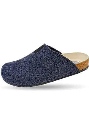 Weeger Bio-Hausschuh-Pantoffel Tweed Gr. 36