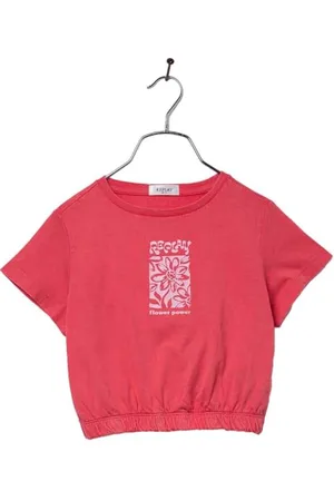 Replay Mädchen T-Shirt Kurzarm aus Baumwolle, (Rosa), 10 Jahre