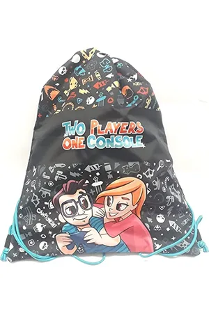 7 for all Mankind EASY BAG ZWEI SPIELER EINE KONSOLE SCUOLA SPORT E TEMPO LIBERO COLORE NERO