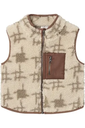 NAME IT Jungen Nmmnak Teddy Vest Weste, , 110