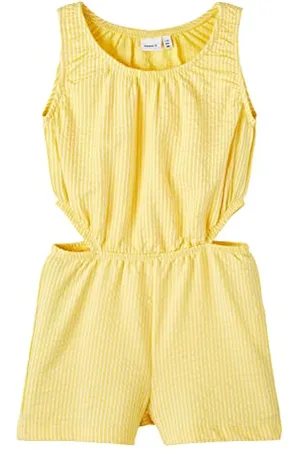 NAME IT Mädchen NKFHALUKKA SL Playsuit Jumpsuit, , 68
