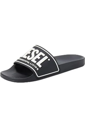 Diesel _MAYEMI SA-MAYEMI CC SANDALS_SLIPPER_Schwarz/Weiß_41 EU
