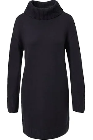 Comma, Strickkleid mit Rollkragen