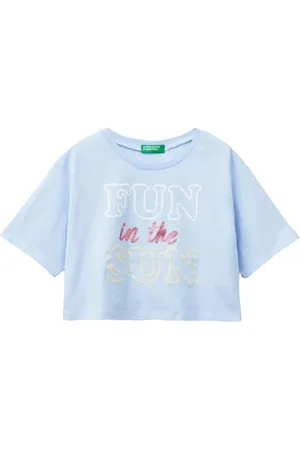 Benetton Mädchen 3i1xc10j4 T-Shirt, , 160 cm
