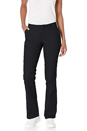 Dickies Damen Slim Fit Boot Cut Leg Twill Pant-Petite/Tall Khakihose, , 36