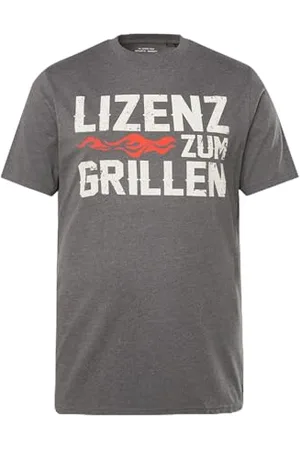 JP 1880 Herren, Rh, Grillen Flames, 1/2 T-Shirt, , 6XL