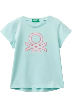 Benetton Mädchen 3i1xg10er T-Shirt, , 104 cm