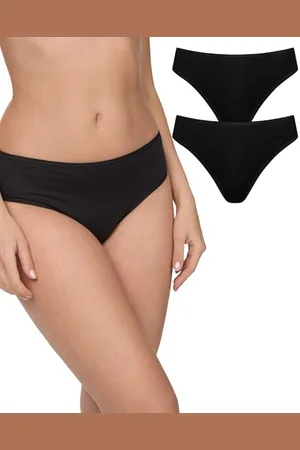 Nur Die Damen Slip 822255/Mini Doppelpack, Gr. 44/46, ( 094)