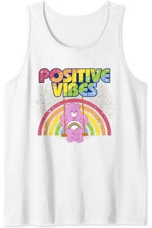 Care Bears Positive Vibes Rainbow With Cheer Bear Tank Top