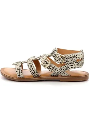 Kickers Jungen Mädchen Kick Dazed Sandale, Weiß Pony, 27 EU