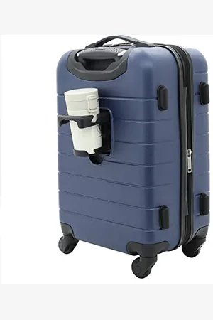 Wrangler Smart Gepäck-Set mit Getränkehalter und USB-Anschluss, , 3 Piece Set, Intelligentes Gepäck-Set mit Getränkehalter und USB-Anschluss