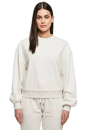 Urban classics Damen Ladies Oversized Color Melange Crewneck Sweatshirt, , 3XL