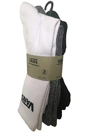 Vans Herren Crew (US 9-13, 3-Pack) herrensocken, , Einheitsgröße
