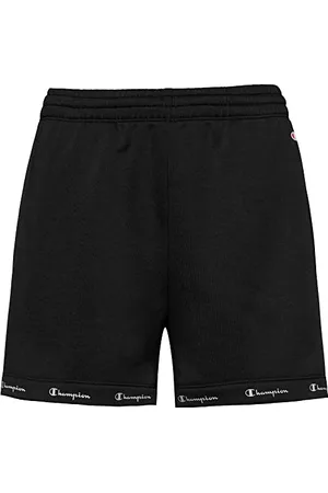 Champion Damen Legacy American Classics Powerblend Terry High Waist Regular Shorts, , S