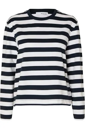 SELECTED Female Longsleeve Gestreiftes