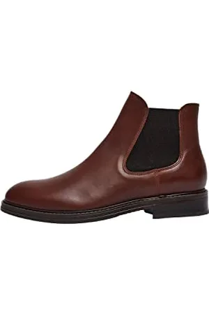 SELECTED Herren SLHBLAKE Leather Chelsea Boot B NOOS Stiefel, , 45 EU