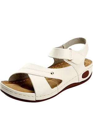 ALEXIS Offene Sportliche Damen Knöchelriemchen Sandalen 38 EU