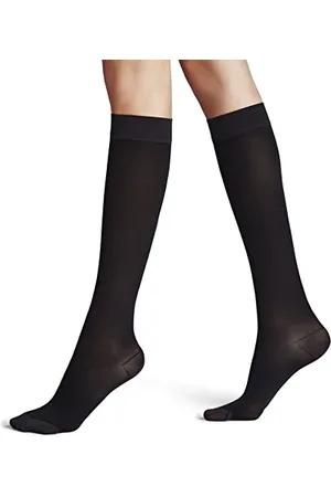 Falke Damen Kniestrümpfe Energize 50 DEN W Kh halb-blickdicht mit Kompression 1 Paar, , 41-42