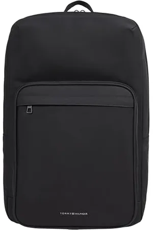 Tommy Hilfiger Herren Rucksack Square Elegant, Schwarz (Black), Einheitsgröße