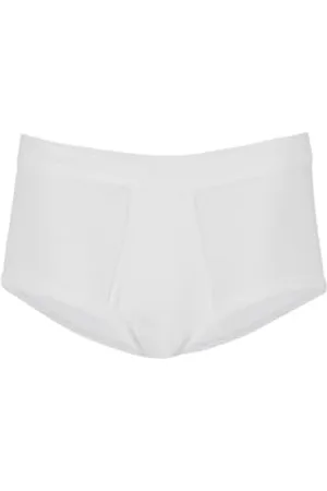 Trigema Herren 6853602 Slip, (Weiss 001), Small (Herstellergröße: 5) (2er Pack)