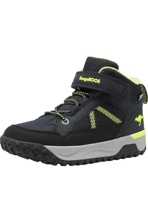 KangaROOS Unisex K-NB GARP EV Schneestiefel, dk Navy/Lime, 37 EU