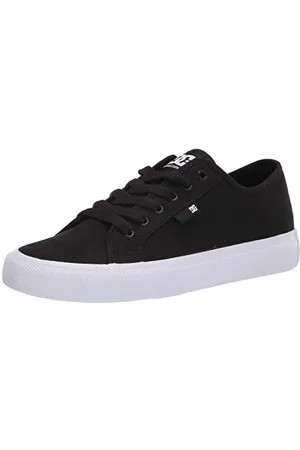 Dcshoes Herren Manual Skate-Schuh, Black/White, 42 EU