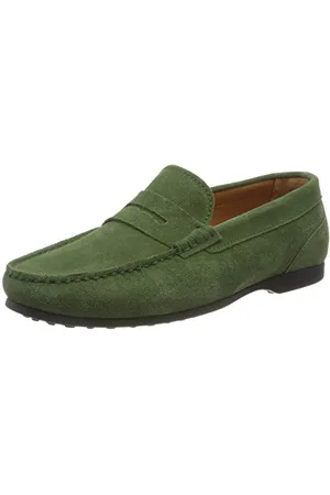 SEBAGO Herren Byron Suede Mokassin, Grün (Green Foliage T21), 39.5 EU