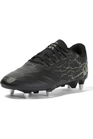 Canterbury Unisex Phoenix Genesis Team Soft Ground Rugby-Stiefel, Black Gravity Grey, 36 EU