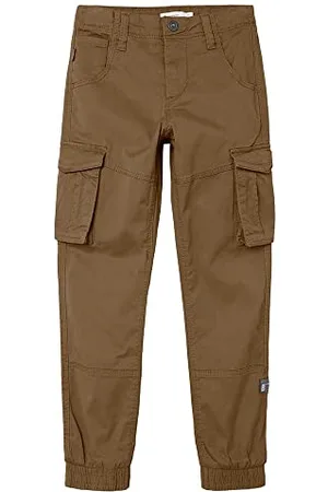 NAME IT Jungen Nkmryan Cargo R TWI Pant 2222-ba Noos Cargohose, , 122