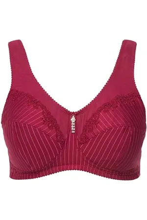 Ulla Popken Damen Entlastungs-BH, Ohne Bügel, Strassanhänger, Cup C - G, , 100B EU