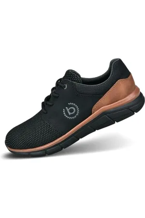 Bugatti Herren Leichte Mesh-Sneaker im modernen Design, Flexible Sohle, , 45 EU