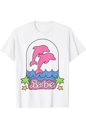 Barbie – Pink Dolphins Logo T-Shirt
