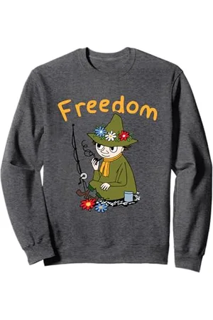 Moomin Snufkin Angelrute Freedom Sweatshirt