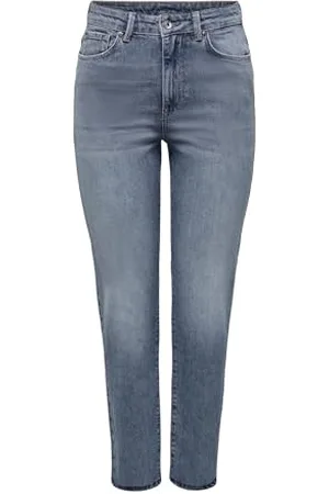 ONLY Female Straight-Fit Jeans ONLEMILY Hohe Taille Gerade geschnitten Jeans