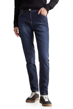 CECIL Damen B378529 Jeans Im Slim Fit, , 30W / 32L EU
