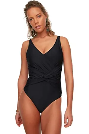 Trendyol Damen Detailed in Shires One Piece Swimsuit, , 36 EU