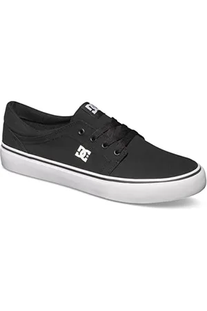 Dcshoes Herren TRASE TX Low-Top, Schwarz (Black/White BKW), 46.5
