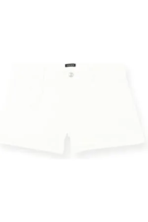 IKKS Jungen Denim Blanc Cassé À Pinces Ajouré Xu26092.19 Shorts, , 164