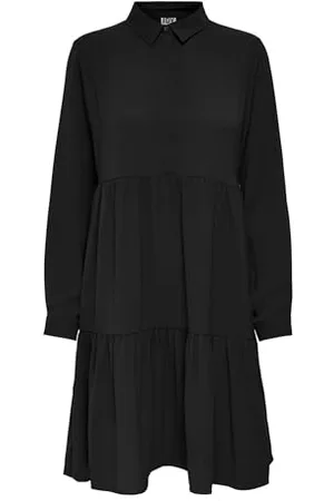 JDY Damen PIPER L/S Shirt Dress WVN NOOS Lässiges Kleid, , 36