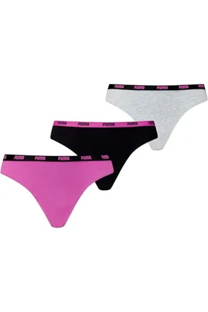 PUMA Damen String Unterwäsche, , S (3er Pack)