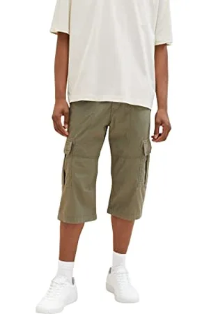 TOM TAILOR Herren Cargo Max Overknee Bermuda Shorts