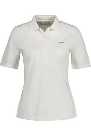 GANT Damen Slim Shield SS Pique Polo Polohemd, , XS