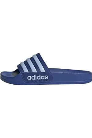 adidas Adilette Shower Slides RUTSCHEN, Royal Blue/Glow Blue/Royal Blue, 22 EU