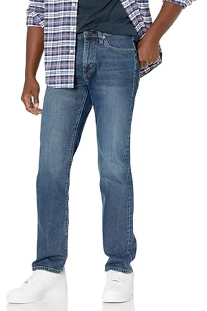 Amazon Herren Stretchjeans, Gerade Geschnitten, , 33W / 30L