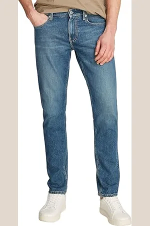 Calvin Klein Herren Jeans Hose Slim Fit Stretch, Blau (Denim Medium), 34W/32L
