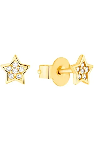 QS by s.Oliver Ohrstecker 925 Sterling Silber Mädchen Kinder Ohrschmuck, mit Schmuckstein, Kommt in Schmuck Geschenk Box