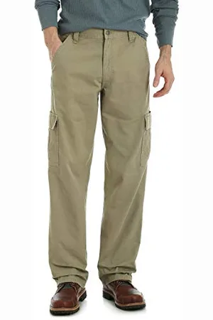 Wrangler Herren-Cargohose aus Twill mit lockerer Passform, , 33W / 30L