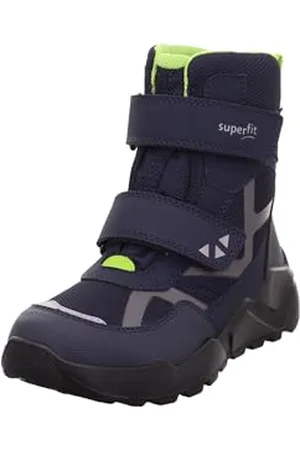 Superfit Rocket warm gefütterte Gore-Tex Schneestiefel, BLAU/GRÜN 8000, 31 EU