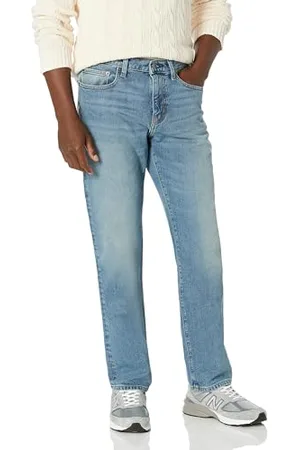 Amazon Herren Stretchjeans, Gerade Geschnitten, , 35W / 34L